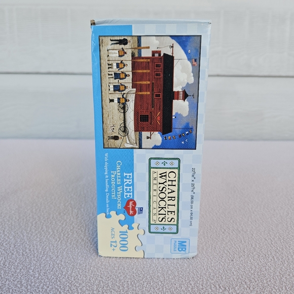 MB Puzzle Charles Wysocki Americana The Seabuglers 1000 PC - Picture 2 of 11